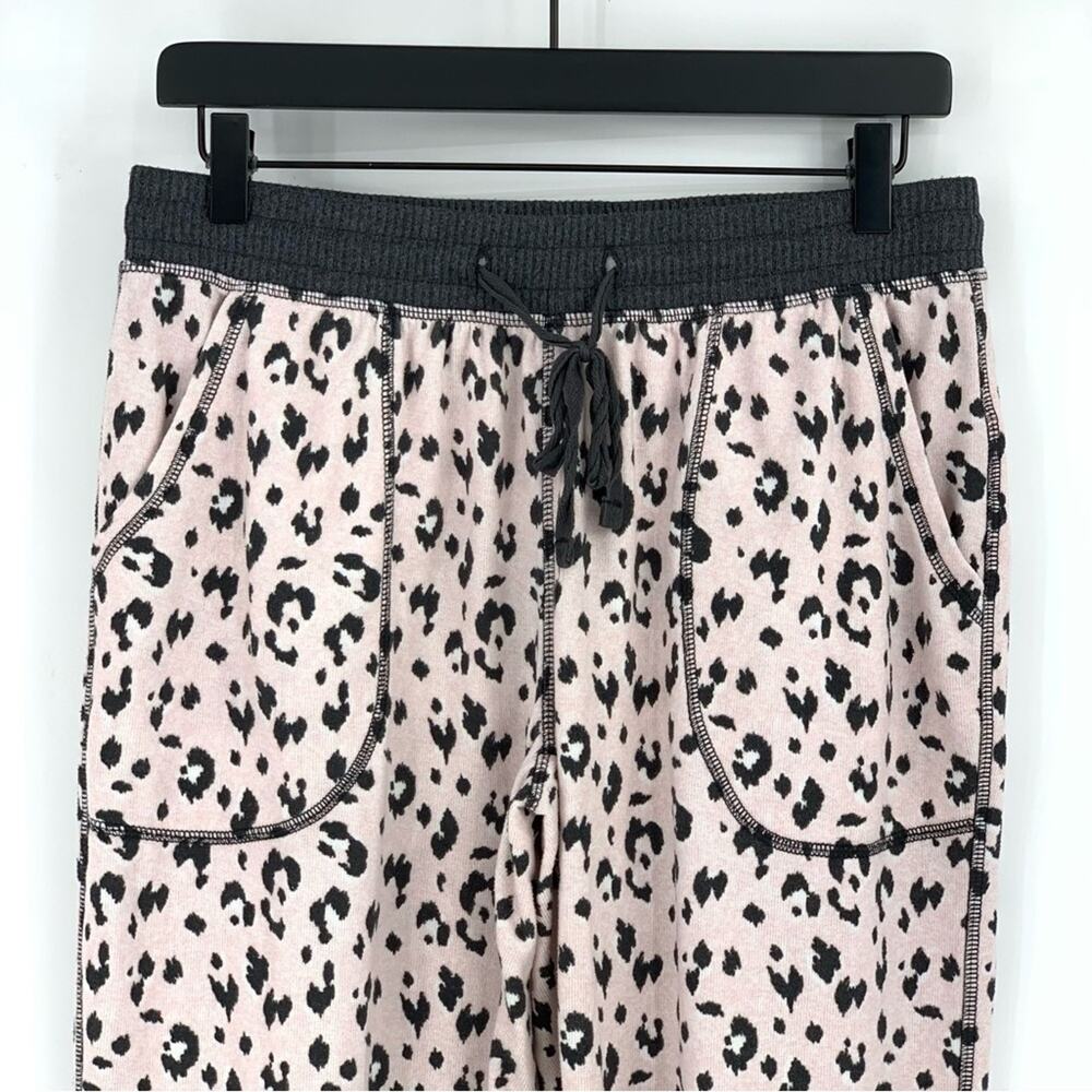 KAREN NEUBURGER Live Love Lounge Pajama Set Pink Leopard S - Picture 6 of 10